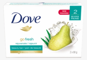 Bar Go Fresh Rejuvenate Pear & Aloe Vera Scent 2x90g - Dove Go Fresh 4 Beauty Bars Pear