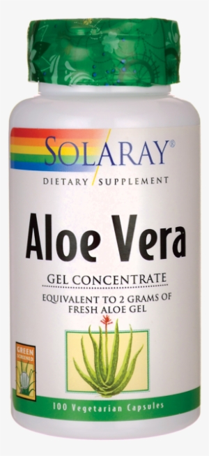 Image Is Loading Solaray Aloe Vera Gel Concentrate - Solaray - Aloe Vera Gel Concentrate - 100 Capsules