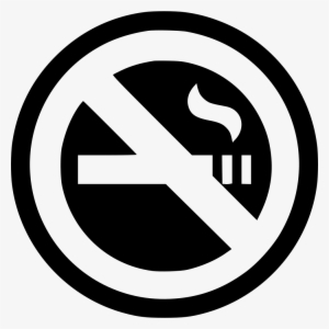No Smoking - - White Icon No Smoking Png