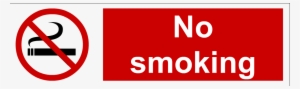 No Smoking Safety Sign - No Smoking Sign