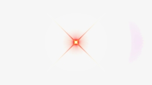 Orange Sun Spot Transparent - Clock