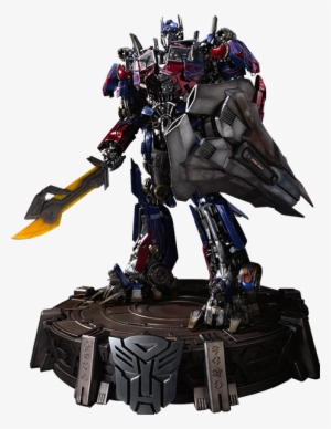 Optimus Prime Statue - Transformers 3 Optimus Prime Shield