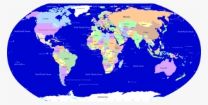 United States On World Map