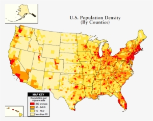 Us Population Heat Map Stylish Decoration Population - United States Population Density Map 2015
