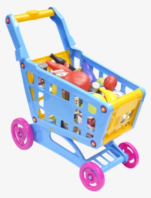 Shopping Cart Png Transparent Image - Kids Shopping Cart Png