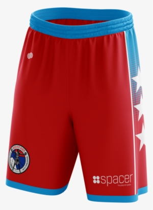 Red Stars Basketball Shorts - Shorts