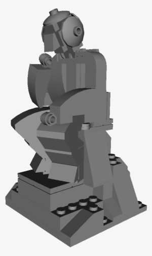 The Thinker Statue - Military Robot