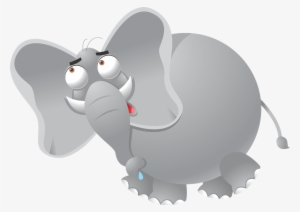 Weird Clipart Elephant - Your Argument Is Irrelephant Ornament (oval)