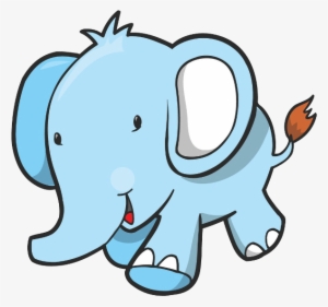 Free Download Blue Elephant Clipart Elephants Clip - Blue Elephant