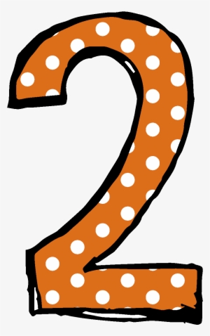 Cute Numbers Clipart 1 - Number 2 Clipart