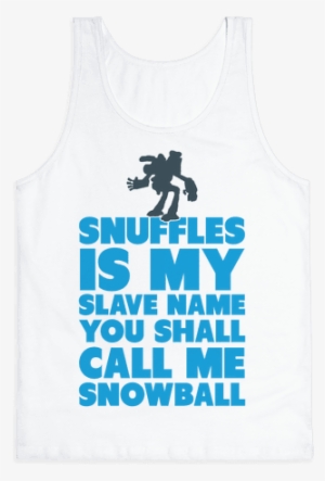 You Shall Call Me Snowball Tank Top - Clothing