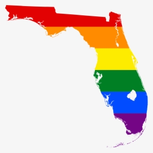 Lgbt Flag Map Of Florida - Lgbt Florida