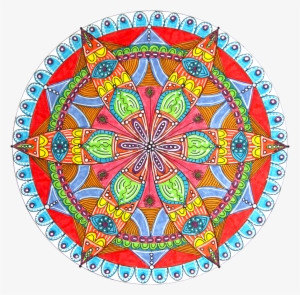 Mandala Mania - Drawings Using A Compass