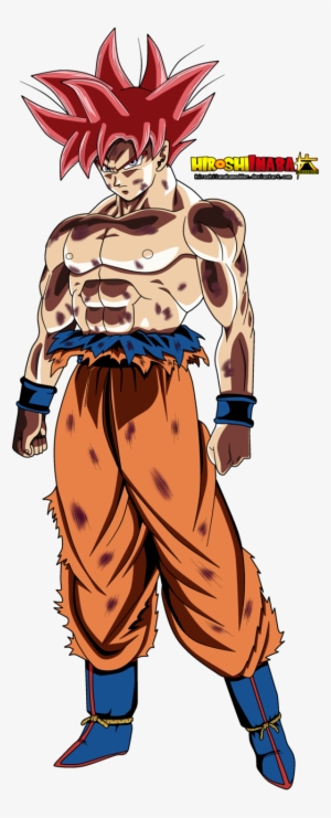 Goku Ultra Instinct With Ssg Color By