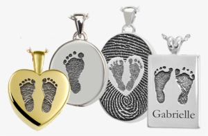 Baby Feet Print Cremation Jewelry