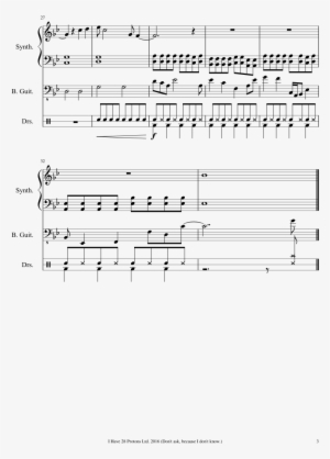 Press Start Sheet Music Composed By Nickel M - Press Start Mdk Sheet Music