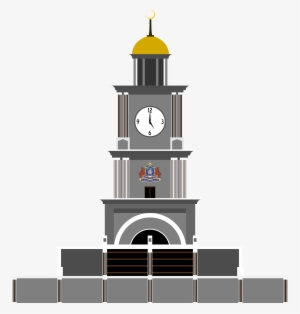Church Vector Bell Tower - Sultan Ibrahim Building