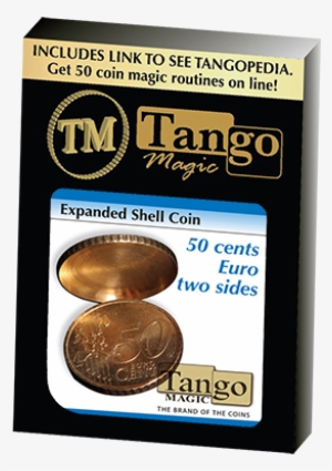 Expanded Shell Coin 50 Cent Euro By Tango