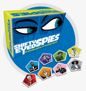 Shifty Eyed Spies Board Game Contents - Shifty Eyed Spies Board Game