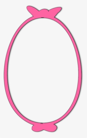 Free Pink Oval Frame Doodle Png - Portable Network Graphics