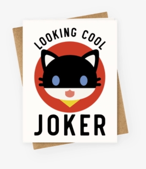 Looking Cool Joker Greeting Card - Looking Cool Joker
