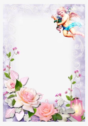 Love The Blessed In Heaven - Heaven Photo Frame Png