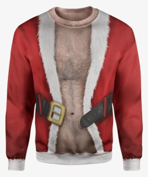 Santa's Belly Christmas Sweater - Christmas Day