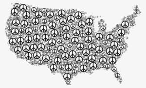 Related Images - Colorful Peace Signs Shower Curtain