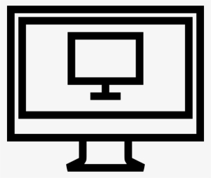 Png File - Black Remote Desktop Icon