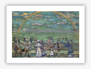 Publications And Related Products - Giclee Painting: Prendergast's Rainbow, 1905, 61x41in.
