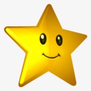 Star Png Smiley Face - Starman Mario
