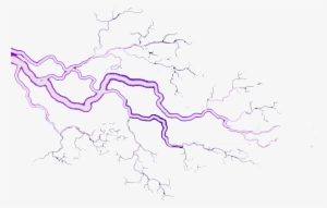 Map Purple Area Pattern - Lightning