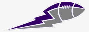 Purple Gray Football Lightning - Winnipeg Blue Bombers Logo