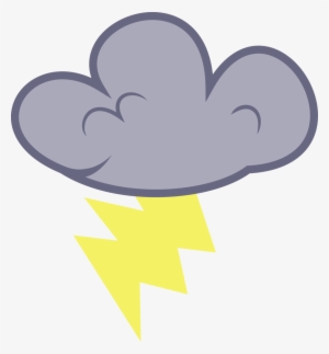 Lighting Bolt S Cm By Xenoneal Panda - Lightning Bolt With Cloud Cartoon