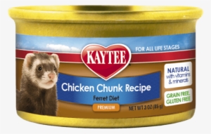Kaytee Chicken Chunk Ferret Food, 3 Oz.