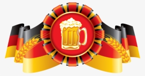 German Flag With Beer