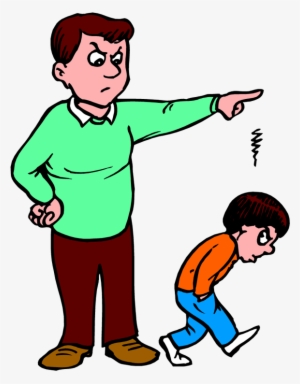 fail clipart angry parent - obedience to parents