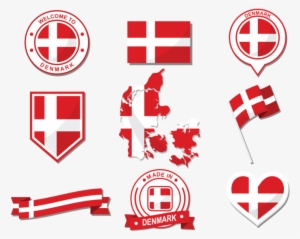 Danish Flag Vector