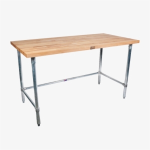John Boos Snb08 Wooden Work Table Top, Stainless Steel - John Boos Maple Top Work Table