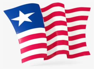 Waving Flag Png Graphic Library Library - Happy Independence Day Liberia 2018