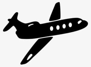 Vector Illustration Of Commercial Airplane Passenger - Logo Avion Png