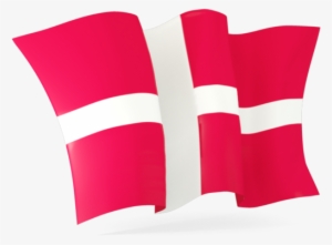 Danish Flag - Denmark Flag Waving Png