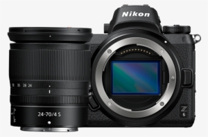 Nikon Z6 Full Frame Mirrorless Camera With 24 70mm - Nikon Z7 Png