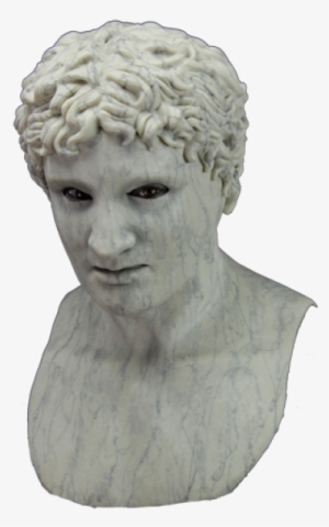 vaporwave statue head png - greek statue head png