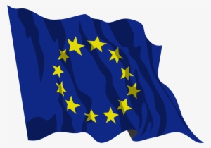 File Of Europe Waving - European Union Flag Png