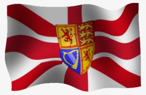 waving flags - coat of arms