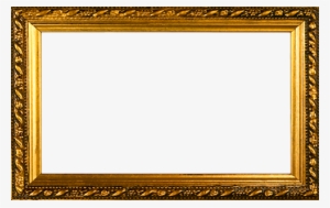 Neurogens Youtube Video Frame Marquee - Old Golden Frame Png