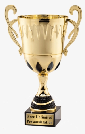 Gold Cup With Black Plastic Stem - Gold Cup Png