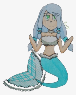 Ice Mermaid - Cartoon