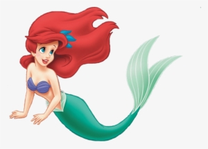 Png Black And White Stock Little Mermaid Png Stickpng - Pequena Sereia Para Imprimir